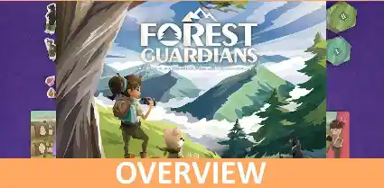 <em>Forest Guardian is pretty, thoughtful, and fun. The adorable art and great component support a solid family-weight game.</em><br><br><strong>Suzanne, The Dice Tower</strong>